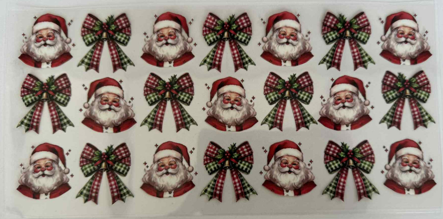 Santa & Bows Wrap