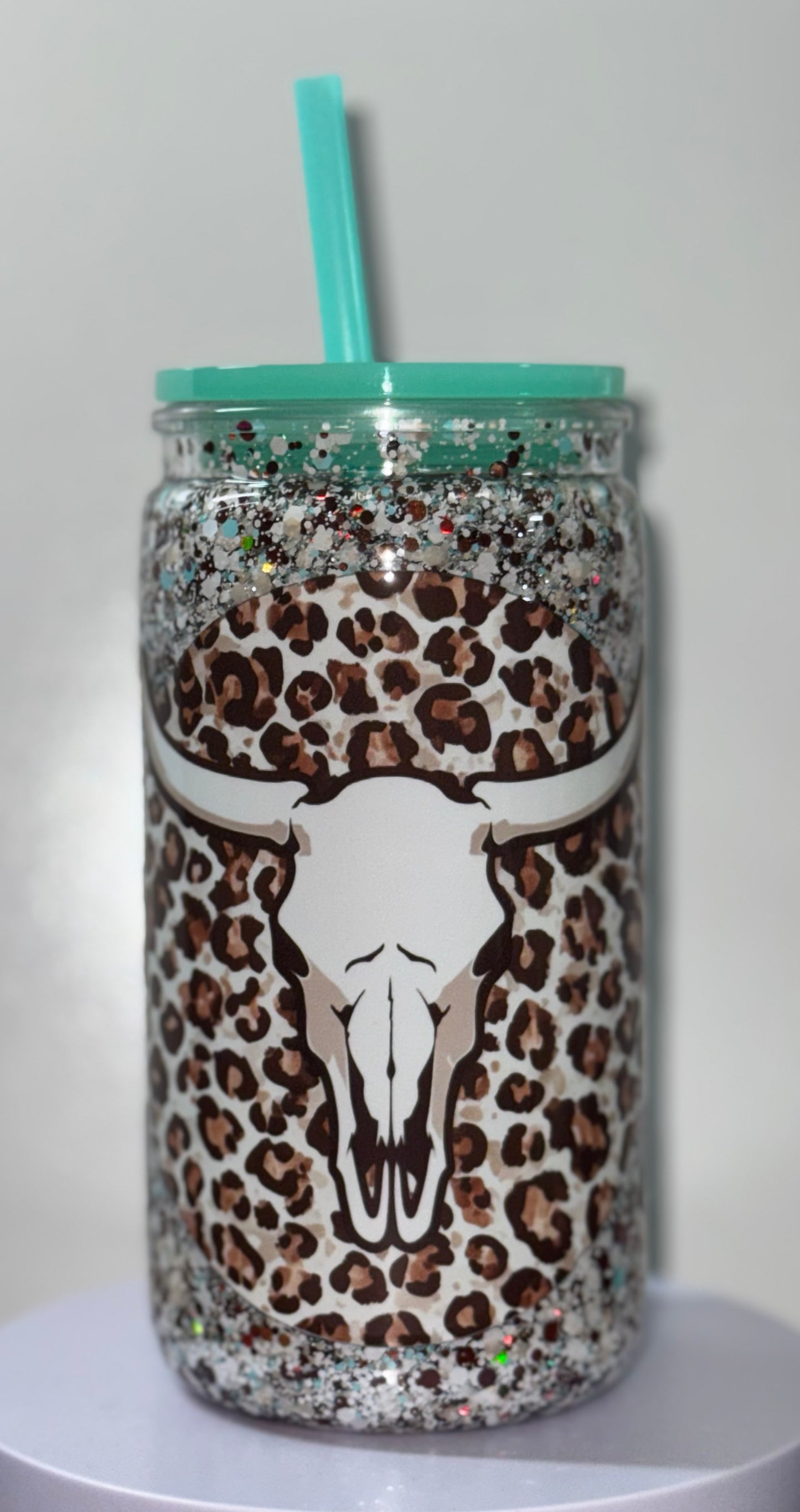 16oz Long Horn Acrylic Tumbler