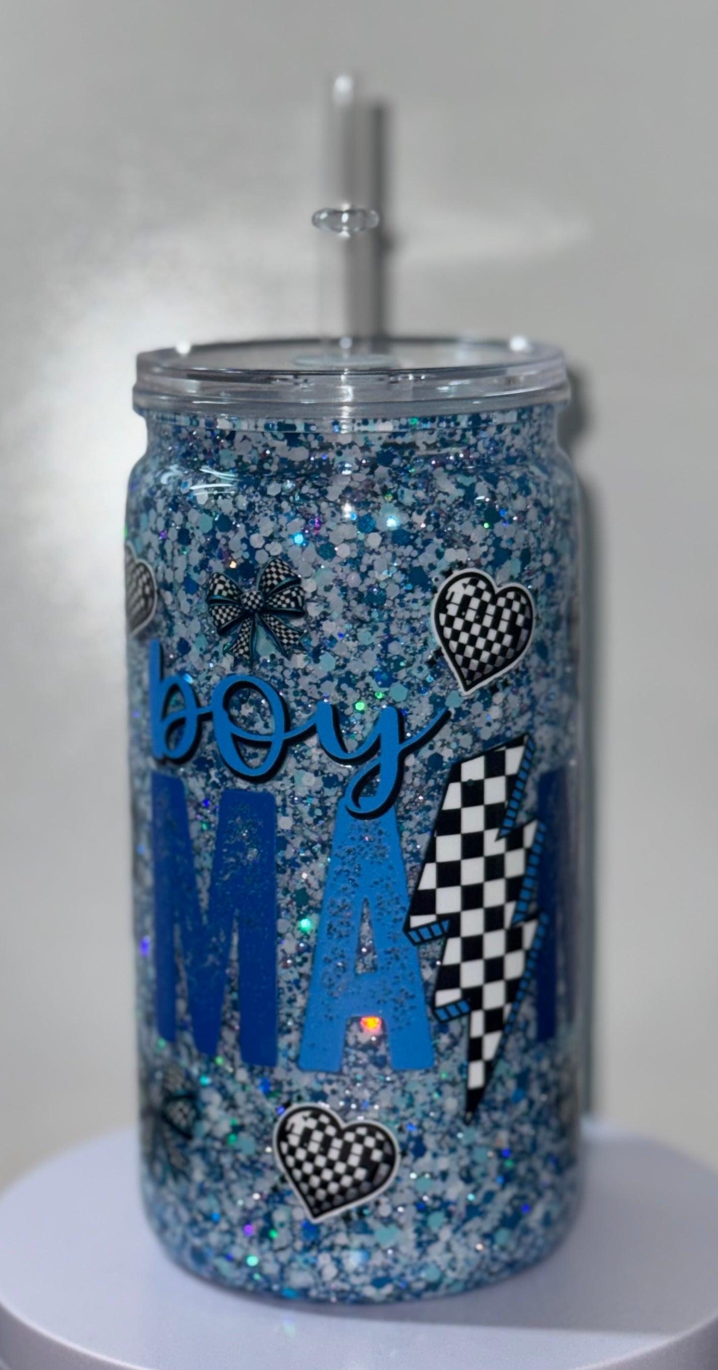 16oz Boy Mama Acrylic Tumbler