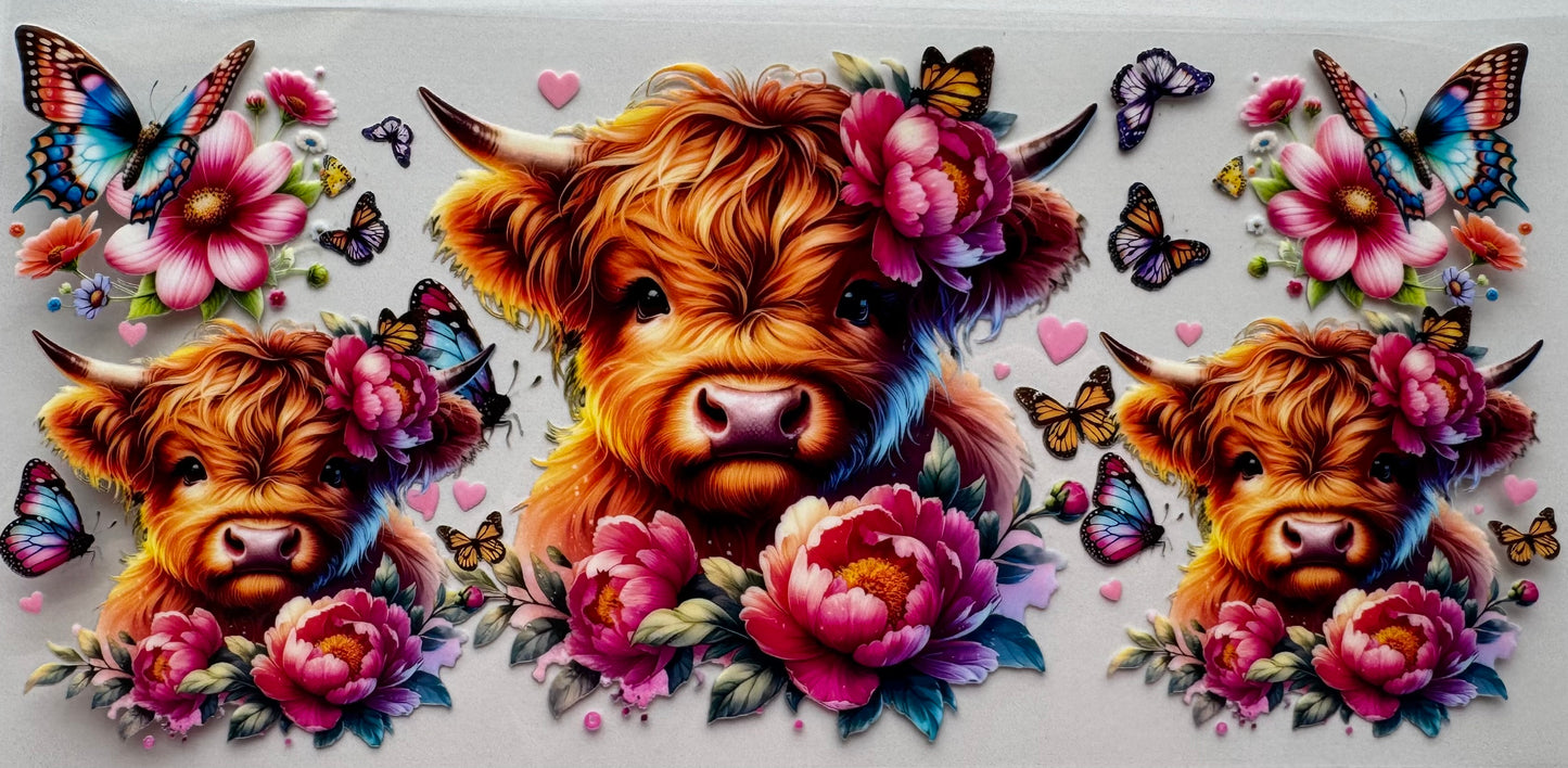 Highland Cow #5 Wrap