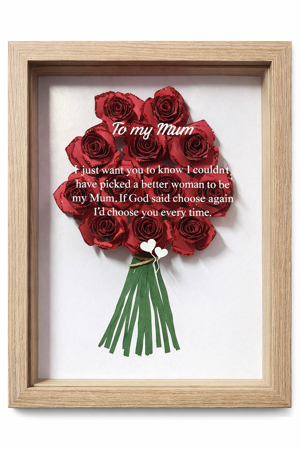 To my Mum Shadow Box