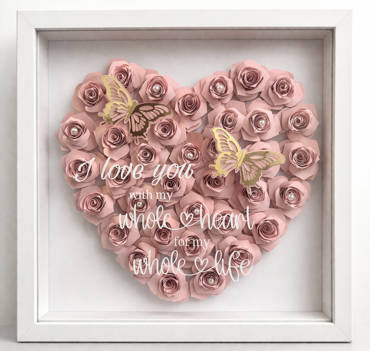 I love you Shadow Box