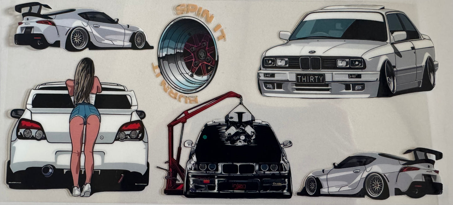 Spin it, burn it Wrap