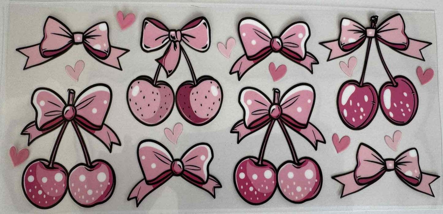 Cherry and & Bow Wrap