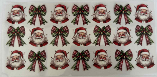 Santa & Bows Wrap