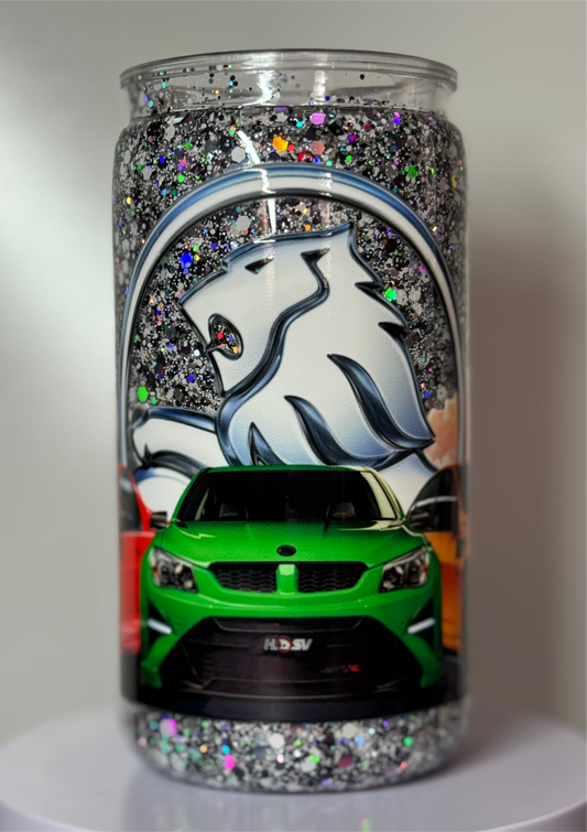 16oz HSV Snow Globe Tumbler