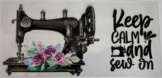 Keep calm and sew on Wrap