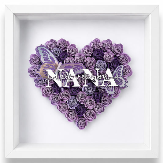 Nana I love you Shadow Box