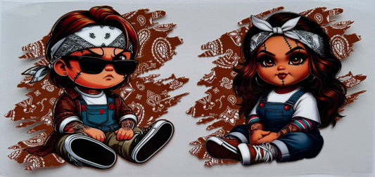 Chibi Boy & Girl Wrap