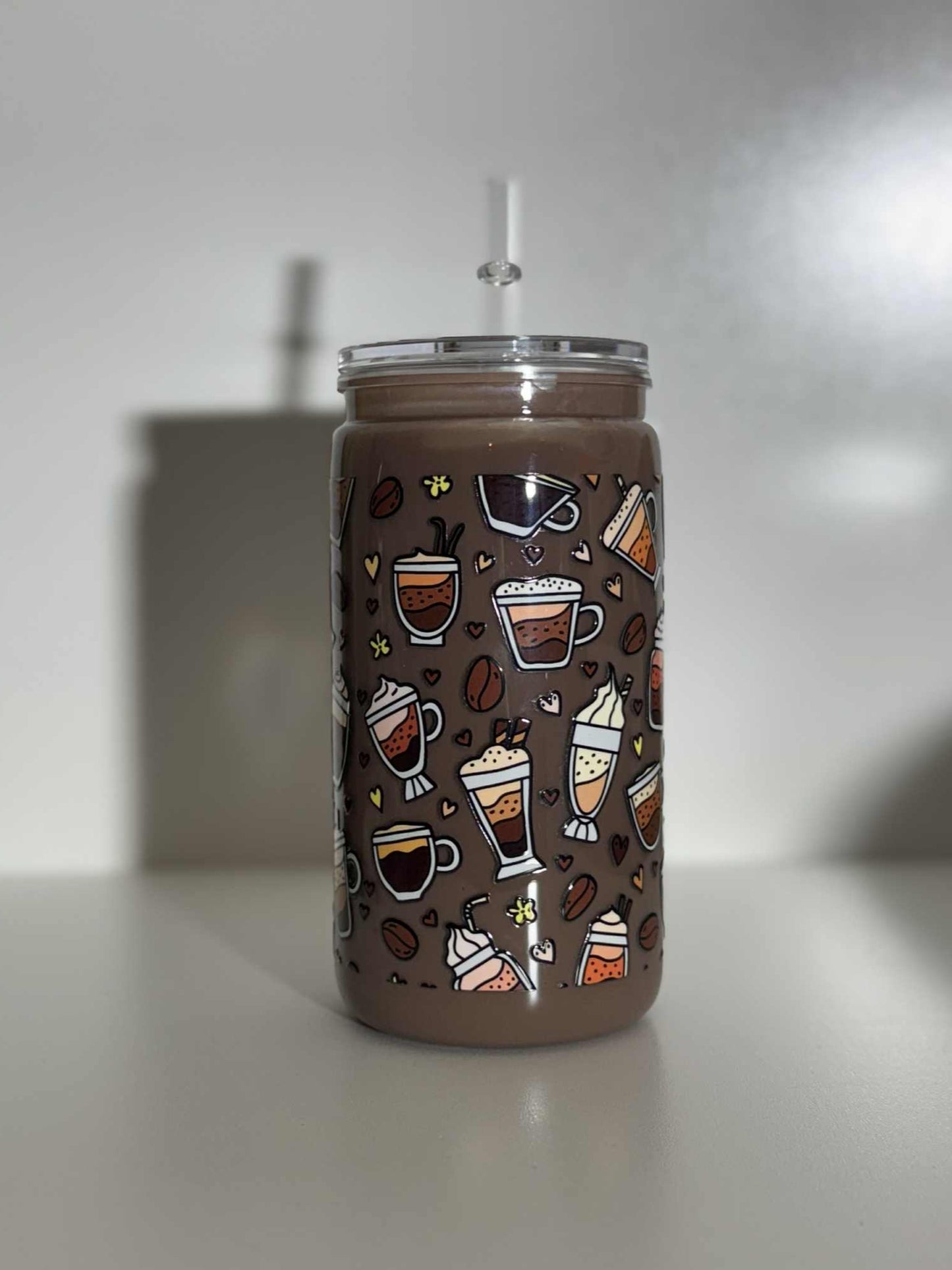 16oz Milkshake Acrylic Tumbler