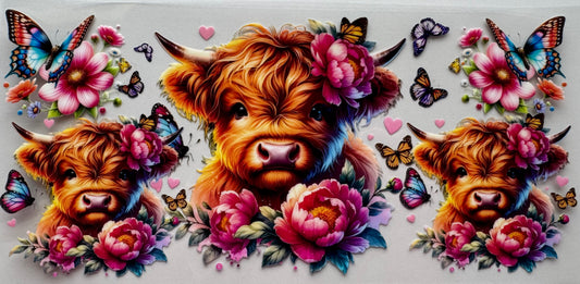 Highland Cow #5 Wrap