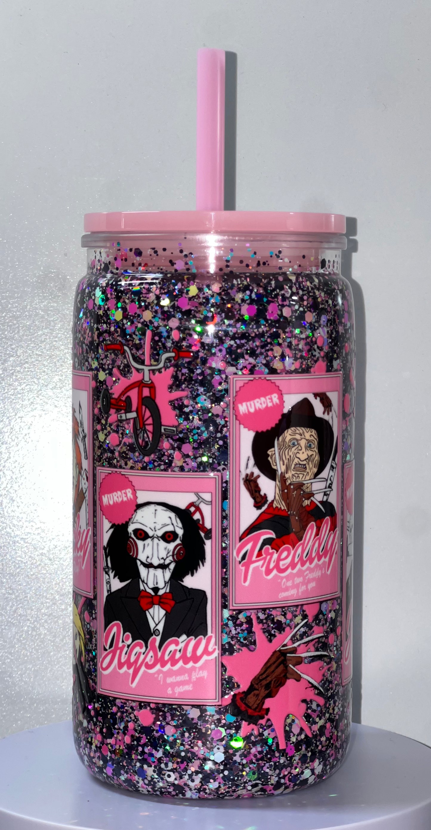 16oz Horror Acrylic Tumbler