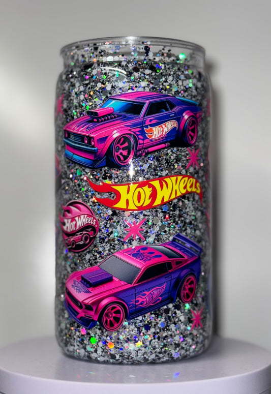 16oz Girl Hot Wheels Acrylic Tumbler