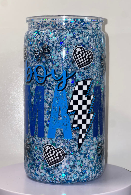 16oz Boy Mama Acrylic Tumbler