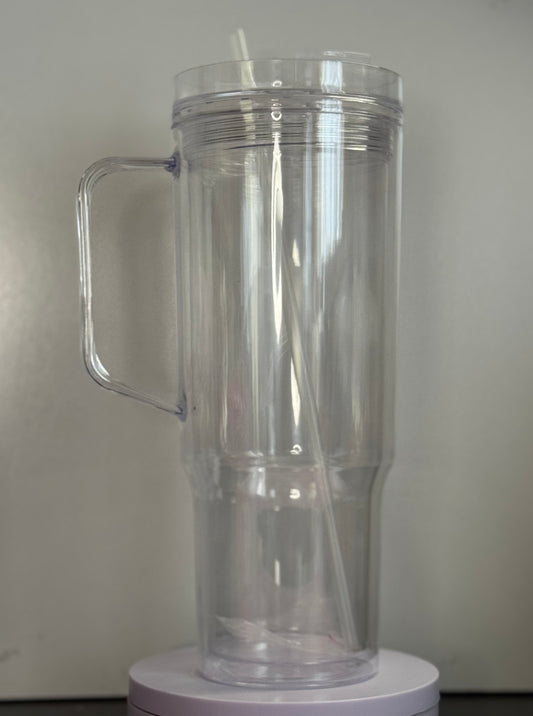 40oz Snow Globe Tumbler