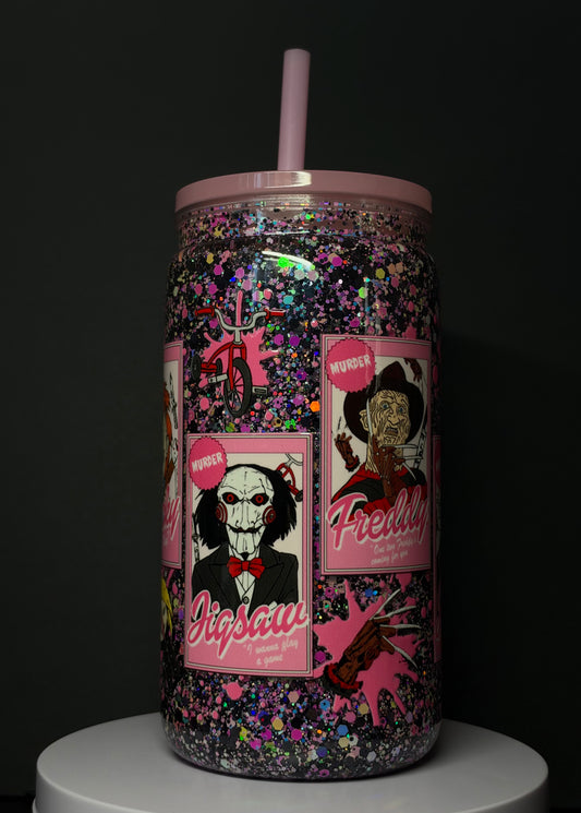 16oz Horror Acrylic Tumbler