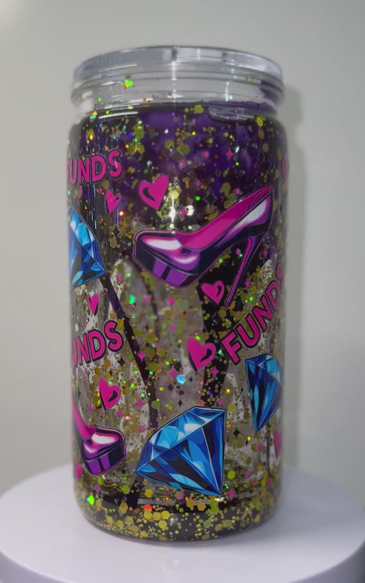 16oz Money Lips Acrylic Tumbler